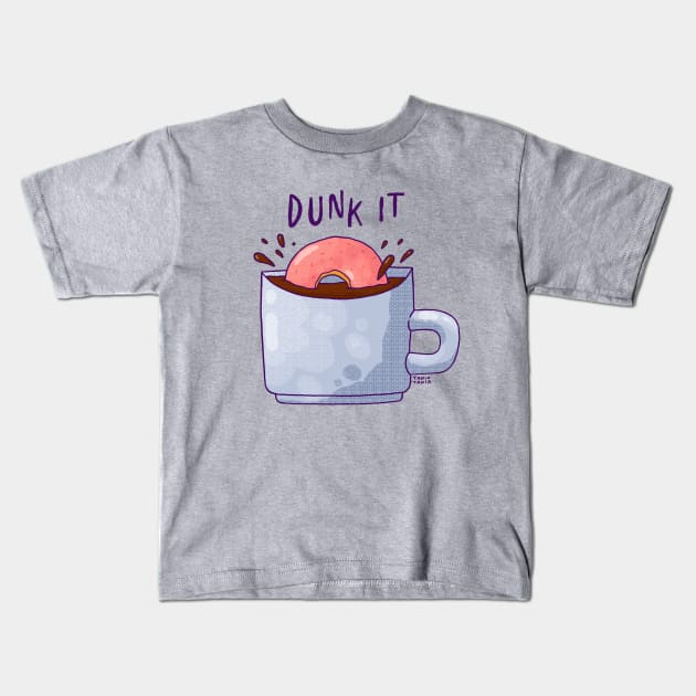 Dunk It Kids T-Shirt by Tania Tania